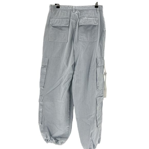 Blank Nyc Blue Cotton Joggers Size 27 - Picture 3 of 4